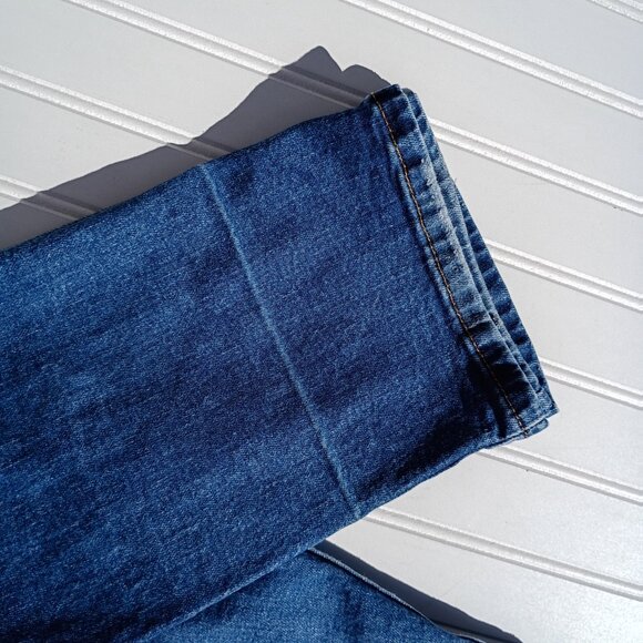 LEVI'S JEANS Men's 38 x 30 Blue Denim 511 Slim Fit Medium Wash Distressed - Picture 2 of 14